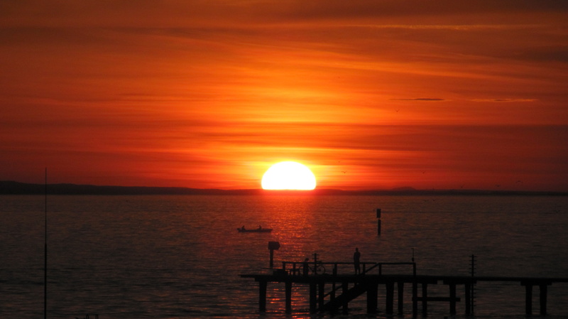 Bregenz, 2K, lake, sunset