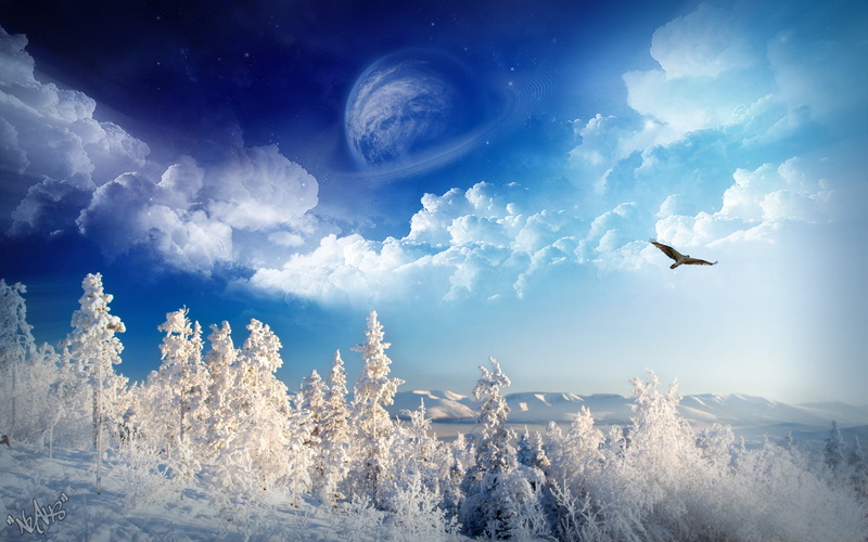 720P, wonderland, hd, nature, landscape, winter