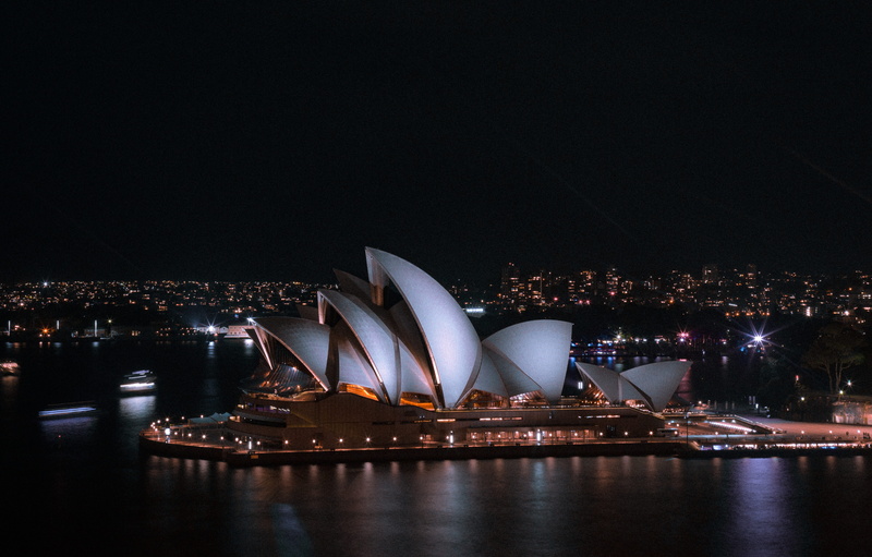 house, The sound of silence, sydney Opera House, building, nightlife, building Exterior, famous Place, bay, city, time, water, arts culture and entertainment