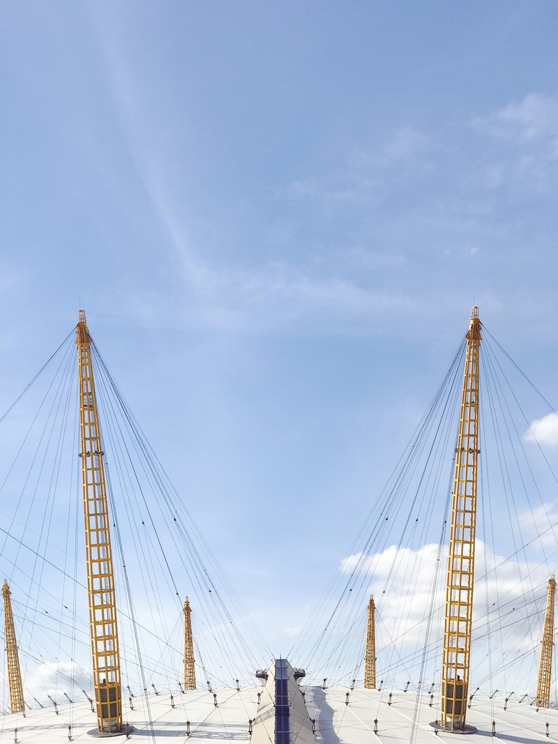 two, architecture, travel, daytime, bridge, tourism, blue, truss, symmetry, brown, built structure, nature, perspective, cable-stayed bridge, sky, bridge - man made structure