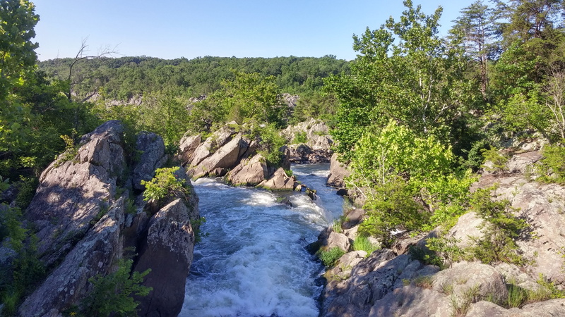 waterfall, park, maryland, Nature, tree, river, solid, growth, landscape, scenics - nature, National, scenery, plant, rock - object, outdoor, day, forest