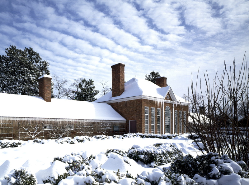 mount vernon, winter, cold temperature, snow, building, historical, built structure, virginia, day, nature, 2K, mansion, outdoors, covering, president