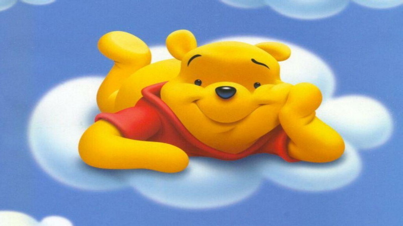 plastic, single object, winnie the pooh  desktop  downloads, indoors, studio shot, colored background, still life, fun, toy, animal, blue background, rubber duck