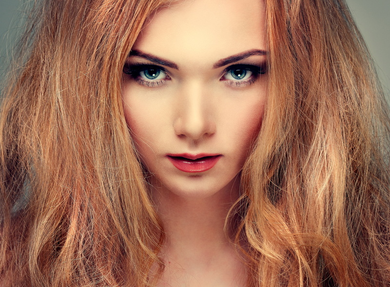 portrait, human body part, fashion Model, shiny, long Hair, studio Shot, human Eye, beautiful woman, makeup, looking At Camera, hair, people, headshot