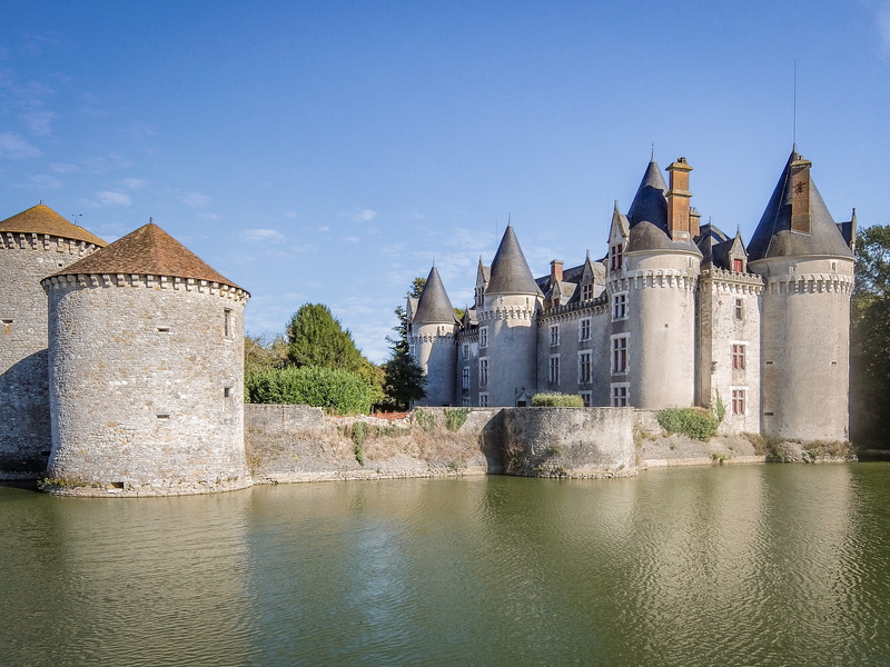 4K, ancient, historic, day, the past, river, water, waterfront, landscape, pond, renaissance, built structure, famous, historical, old, medieval, tower