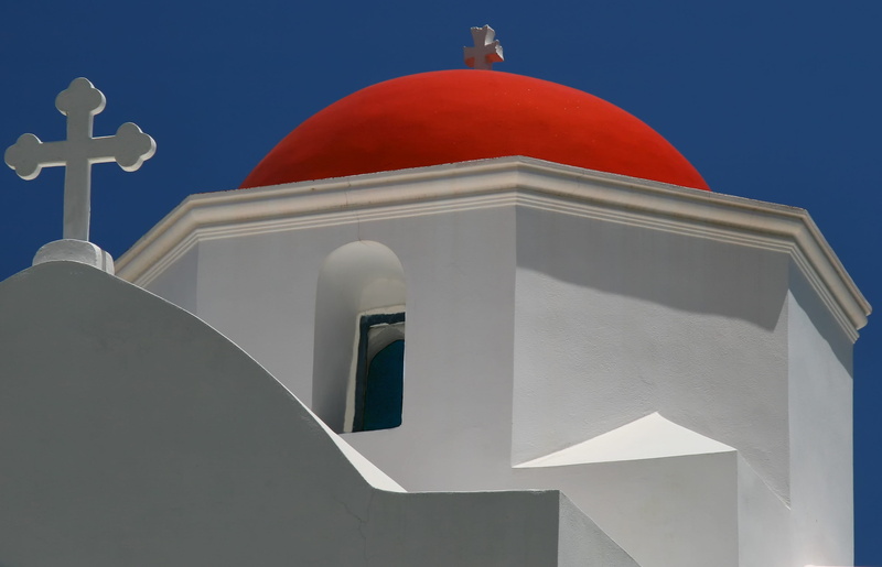 the midday sun, sky, chapel, cross, roof, travel destinations, 2K, nature, outdoors, building exterior, tower, karpathos island, religion, travel, church