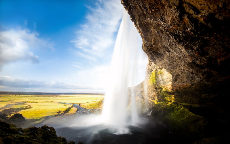 Seljalandsfoss, 2K, Waterfall