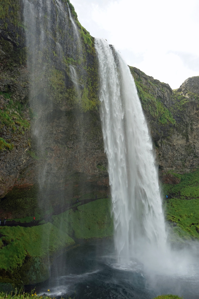 scenics - nature, land, blurred motion, flowing, seljalandsfoss, non-urban scene, waterfall, nature, beauty in nature, power in nature, splashing, water