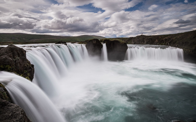 europe, 1920x1200, 1080P, nature, iceland, godafoss