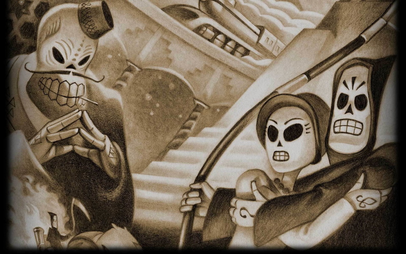 Video Game, Grim Fandango Remastered, 1080P