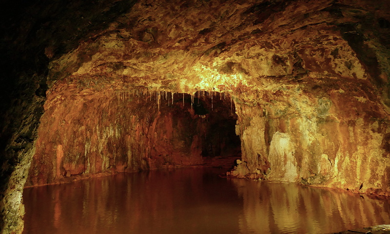 water, saalfeld, color, pit, rock - object, lake, rock, beauty in nature, tranquility, reflection, tree, 4K, stalactite, physical geography, mining, solid
