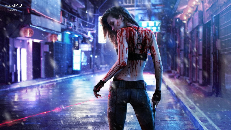 building exterior, city life, city, street, illuminated, yana, night, aggression, hairstyle, one person, architecture, ufelman, violence, wet, standing