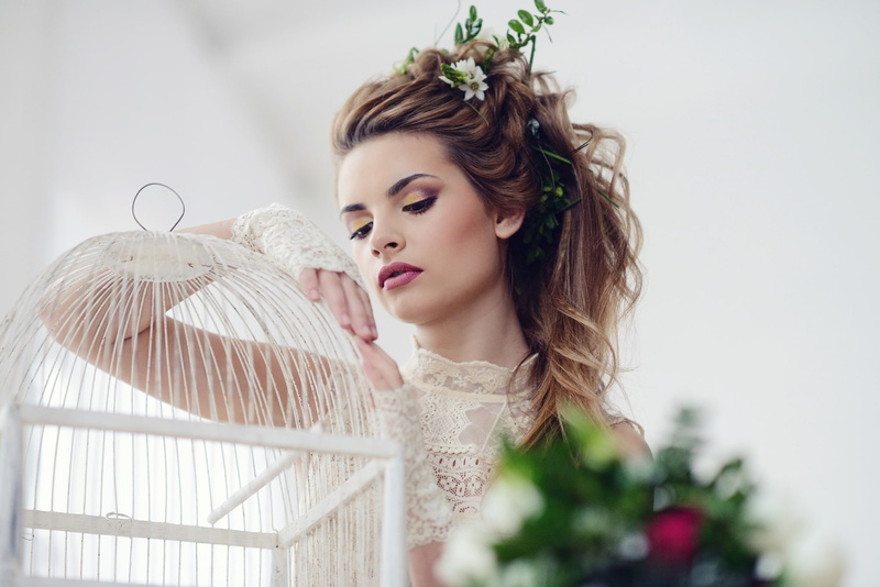 beautiful, phographer, 1080P, makeup, Yana, cell, flowers, hairstyle, Galina Tcivina, girl, look
