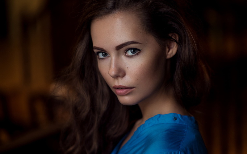 long hair, adult, Yana, portrait, contemplation, young women, brown hair, fashion, 1080P, beautiful woman, one person, luxury, women, beautiful people