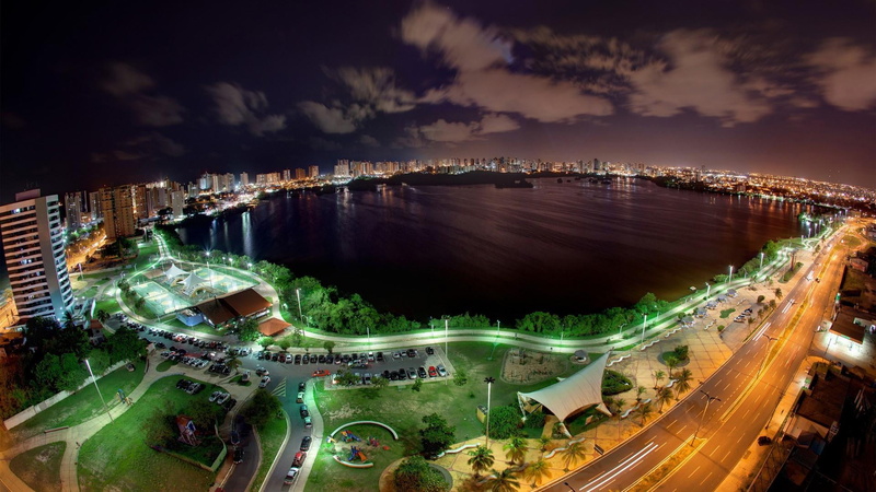no people, cityscape, outdoors, travel destinations, clouds, building exterior, cloud - sky, high angle view, residential district, skyscraper, sao luís