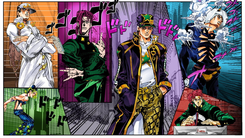 Jojos bizarre advanture, 1080P, comics