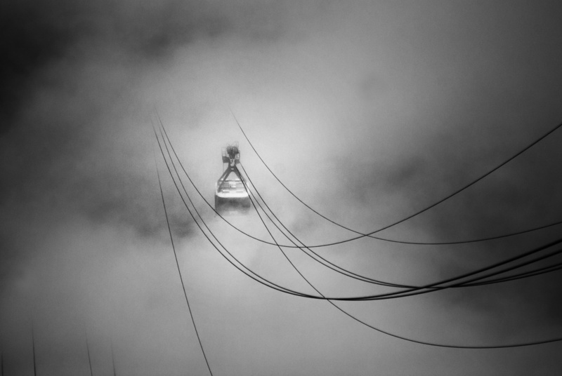 4K, cable train, technology, bondinho, wire, wires, connection, electricity, photo, smoke, rope, no people, pão de açúcar, grayscale, day, rio de janeiro