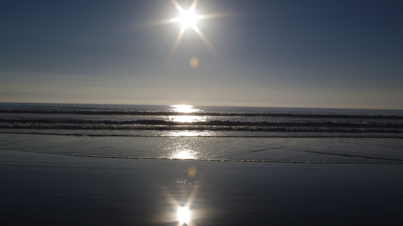 landscape, ocean, dark, tranquil Scene, nature, moonlight, scenics - nature, no People, 2K, sand, water, idyllic, sunrise - Dawn, wave, horizon, outdoors