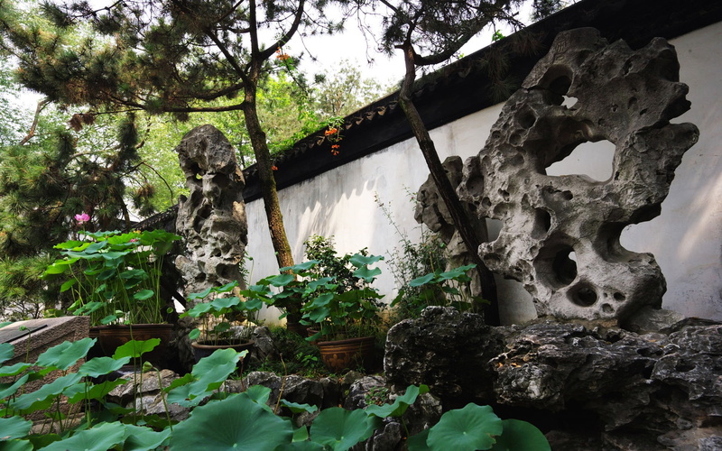 1080P, architecture, chinese, garden