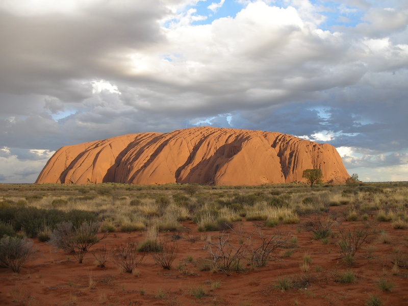 physical geography, environment, arid climate, australia, nature, idyllic, rain on uluru, australian outback, rock - object, outback, tranquil scene, eroded