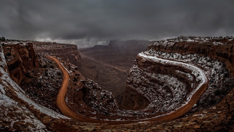1080P, Utah, Endless, USA, Road, Canyon, Shafer