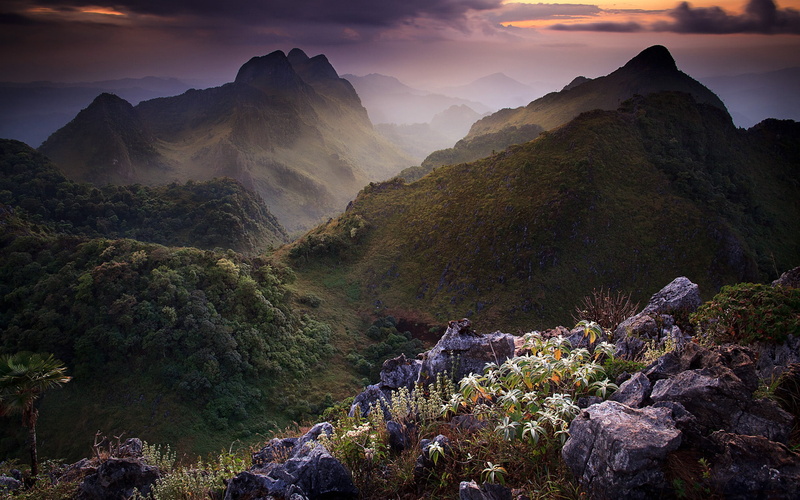 limestone, thailand, thail, mountain, 1080P
