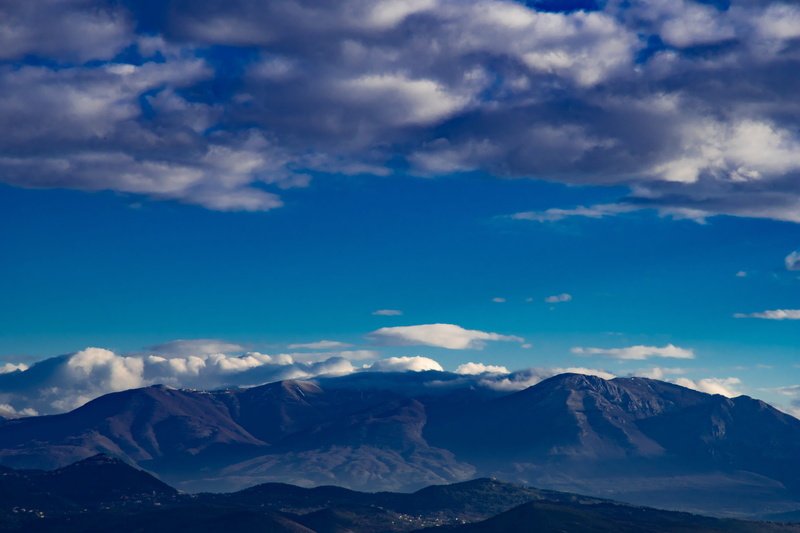 azure sky, scenics - nature, 5K, beauty in nature, snowcapped mountain, physical geography, winter, peak, patrica, environment, reflections, cumulus, mountain