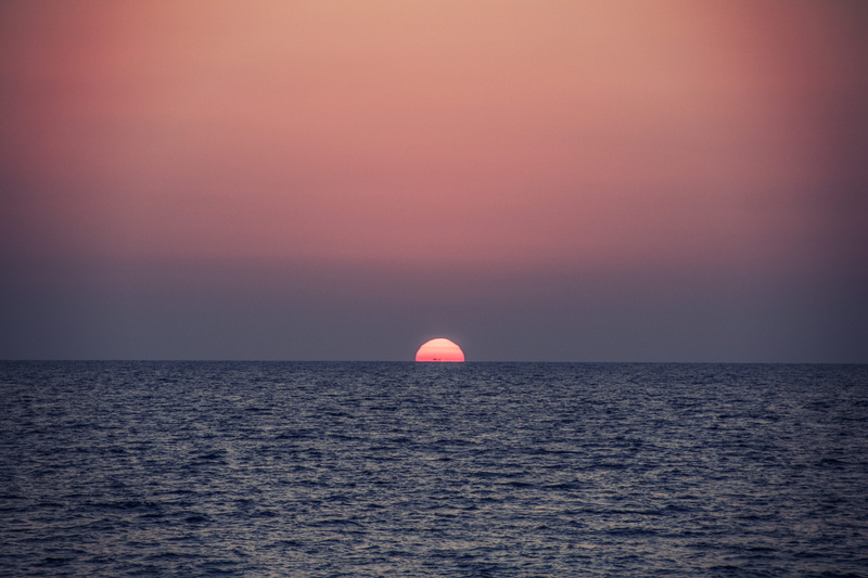 no people, dawn, dramatic sky, sunrise, water, sunlight, thailand, andaman sea, ko lanta, red sky, sky, andaman, idyllic, horizon over water, sun, tranquility
