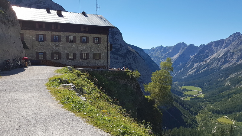 day, vacation, forest, mountain, rural, house, landscape, alm, old, 4K, residential district, road, transportation, nature, sky, architecture, mountain range
