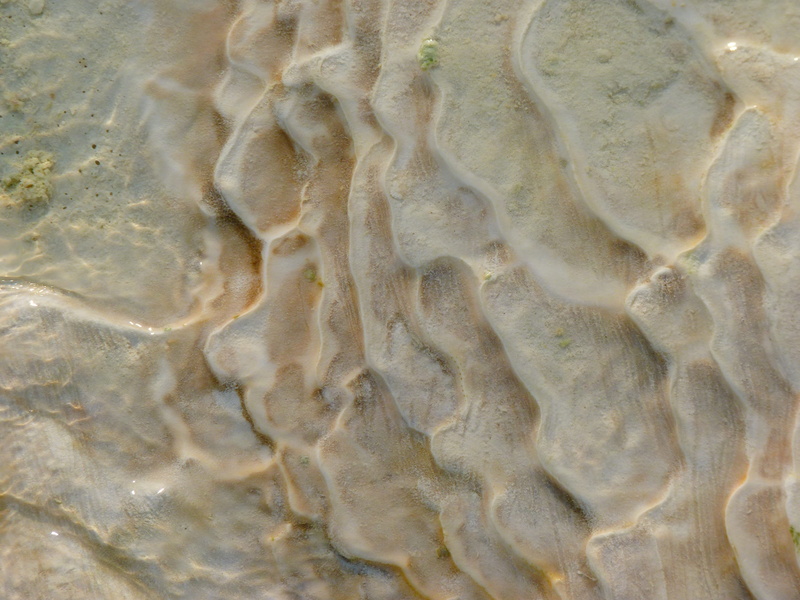 water, rock - object, Sinter, limestone, Terrace, 4K, architecture, marble, Calcium, thermal springs, extreme close-up, textured, abstract backgrounds