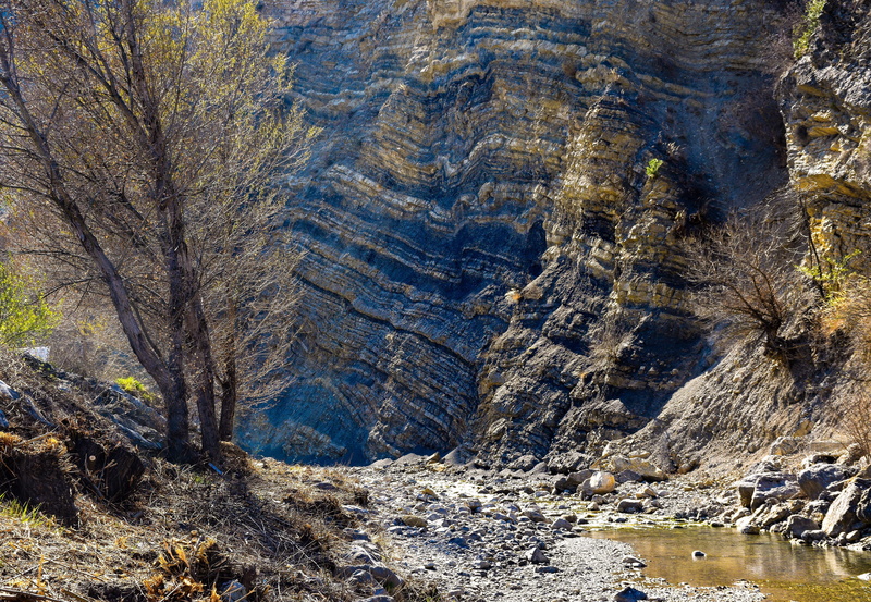 trees, granite, rocks, gorge, formation, landscape, stream, provence, canyon, mountain, day, stones, rock, boulder, beauty in nature, tree, land, tranquil scene