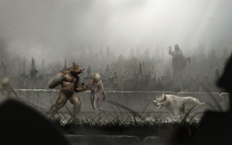 beast, werewolf, wolf, 1080P, altered