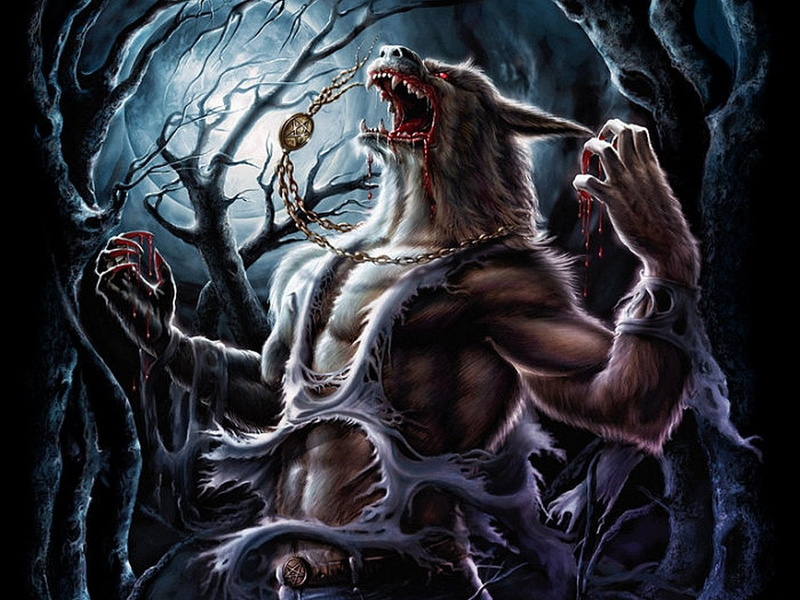 Werewolf, painting, close-up, human representation, statue, mammal, mouth, Dark, no people, creativity, representation, domestic animals, mouth open, aggression