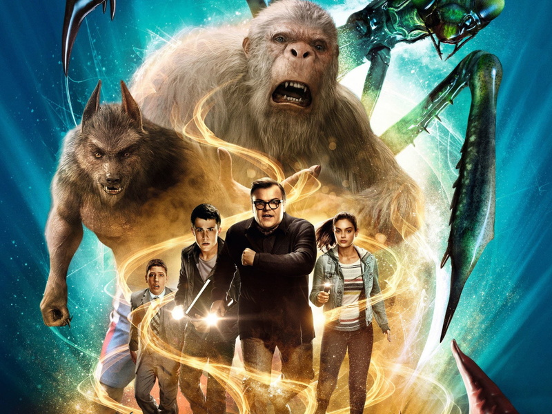 Goosebumps, Werewolf, 1080P, Jack Black, Movie