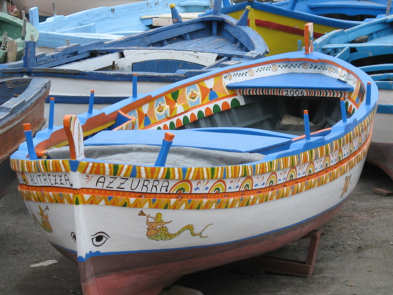 architecture, wood - material, Sicily, Island, 2K, non-western script, number, script, sign, Boats, nautical Vessel, Sea, island, day, mode of transportation