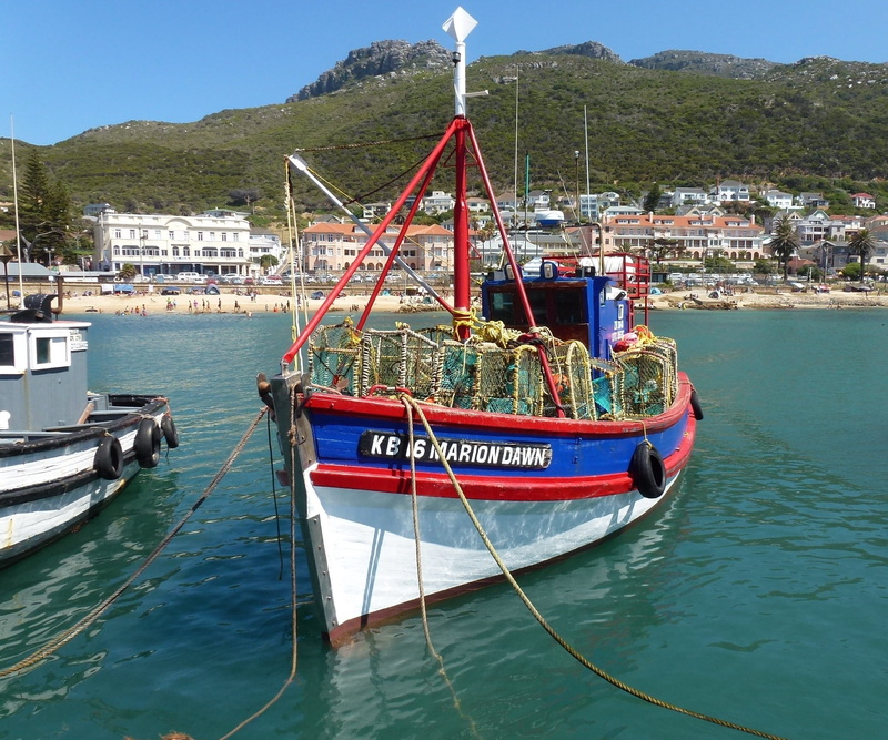 day, Cape Town, 1080P, built structure, harbour, waterfront, south africa, sea, Lobster, coastline, moored, nature, outdoors, mode of transportation, fishing Industry