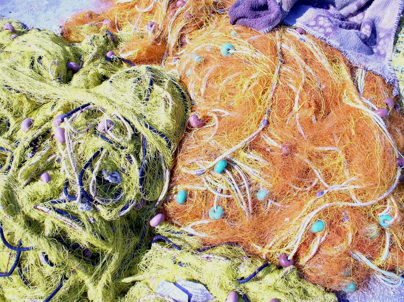 food, Network, textured, Fishnet, close-up, still life, Colorful, commercial fishing net, freshness, no people, 1080P, farbenspiel, high angle view, rope
