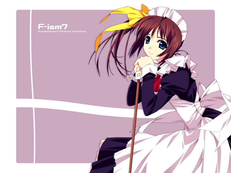 teenager, one person, 720P, maid, character, females, front view, creativity, lifestyles, childhood, standing, anime, female, art and craft