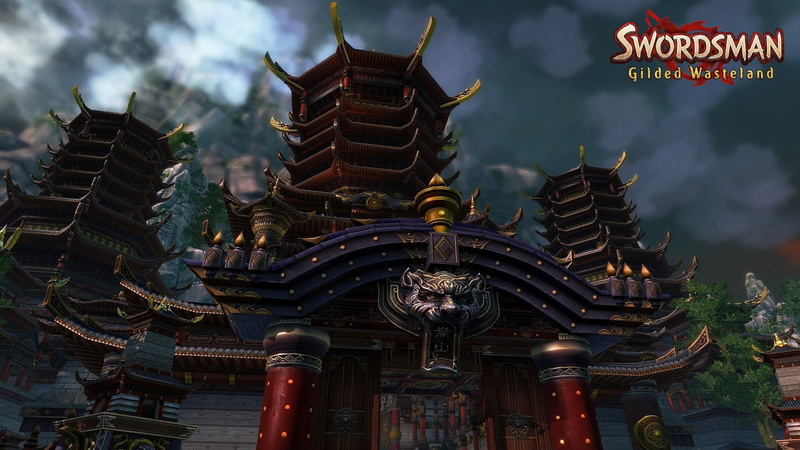 Fighting, outdoors, action, built structure, belief, WuXia, martial, Asian, no people, nature, history, 1sworo, warrior, building exterior, rpg, poster