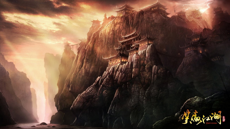 martial, tranquility, rock - object, mountain, non-urban scene, cliff, eroded, travel, cave, rock formation, water, scenics - nature, no people, fantasy
