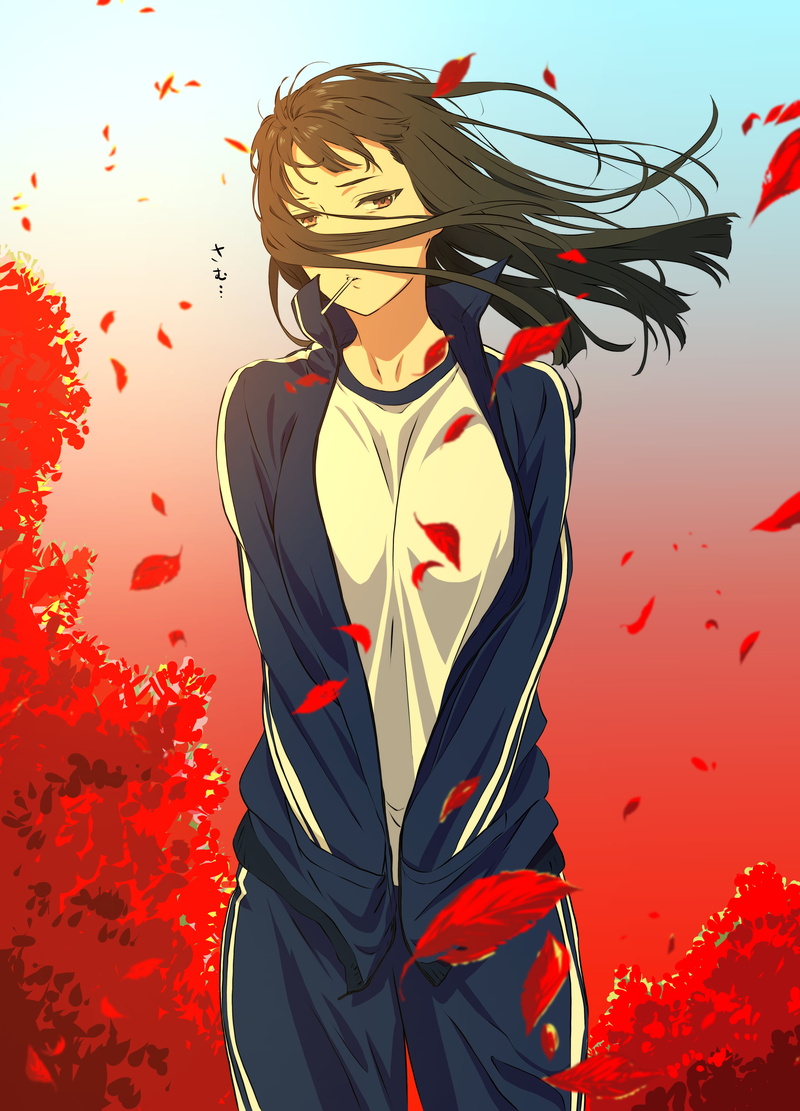 anime, anime girls, monpictura, original characters, tracksuit, vertical, 4K, Kakitama