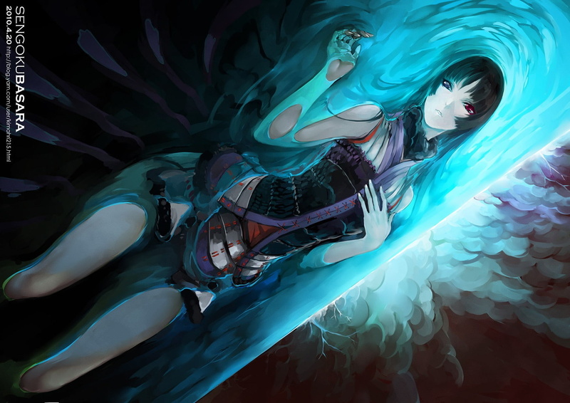 original characters, original, anime, sengoku, characters, anime girls, basara, sengoku basara, 720P, girls