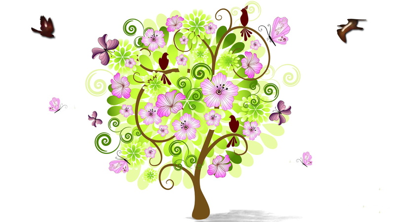 beauty In Nature, petal, birds, indoors, still life, elegance, plant part, leafed, computer Graphic, studio shot, botany, pink, flower Head, summer, flowers