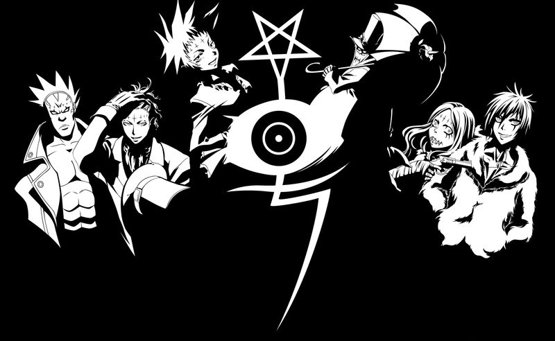 Anime, 2K, Gray, human representation, d, no people, shape, lighting equipment, art and craft, star shape, sign, black background, manga, communication