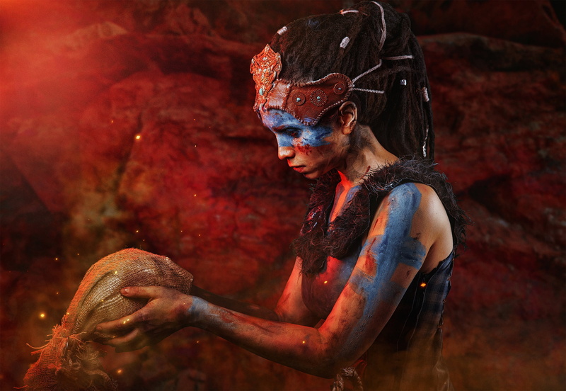 Cosplay, Senua (Hellblade), Women, 2K, Hellblade: Senuas Sacrifice