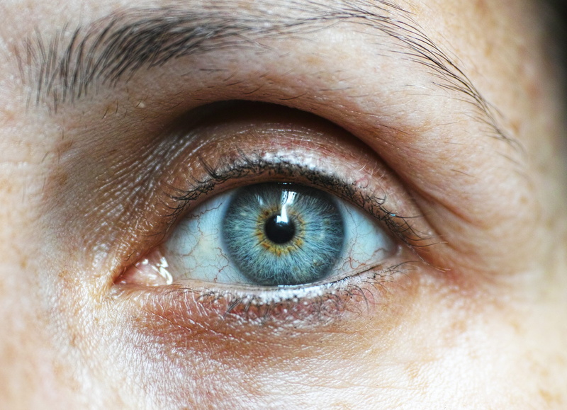 human body part, eyelid, close-up, human eye, looking, human skin, eyesight, portrait, looking at camera, sight, sensory perception, blue eyes, adult, eyelashes