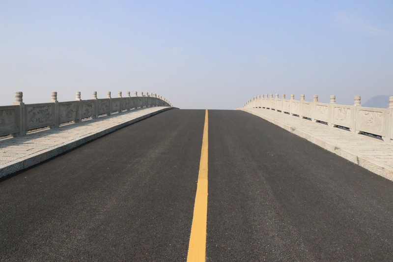 day, extension, road, 4K, marking, no people, outdoors, clear sky, asphalt, the way forward, direction, architecture, diminishing perspective, built structure