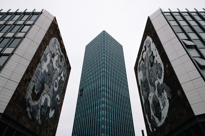 campus pierre and marie curie, travel destinations, tower, nature, financial district, urban, tall - high, built structure, black, design, office building