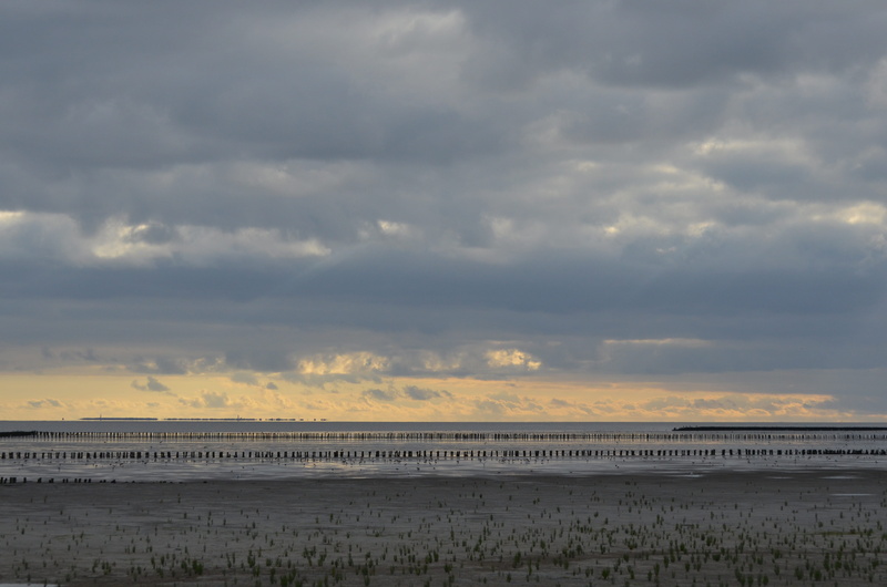 schlick, tranquility, sky, ebb, non-urban scene, arid climate, sea, outdoors, west friesland, no people, water, sea view, beauty in nature, wadden sea