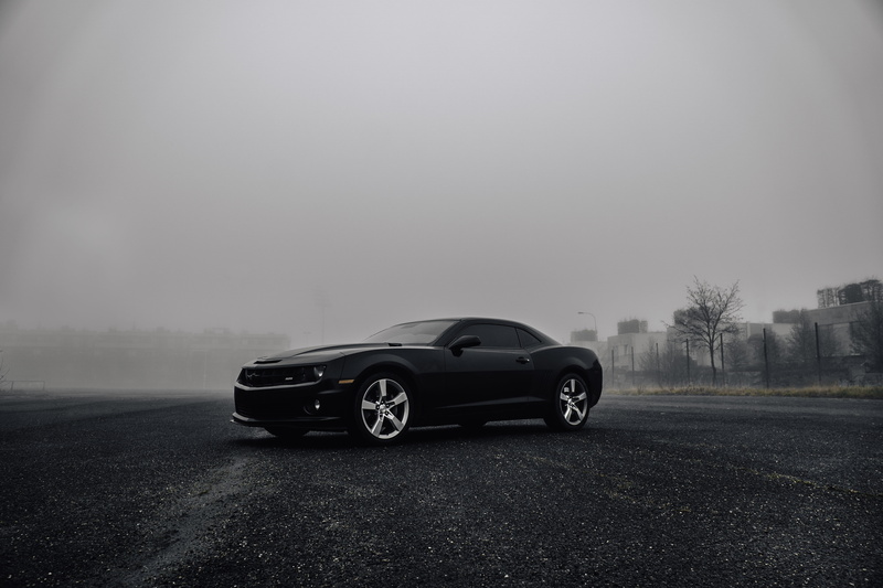 mode of transportation, nature, day, road trip, copy space, outdoors, foggy, stationary, motor vehicle, land vehicle, car, transportation, dodge, road